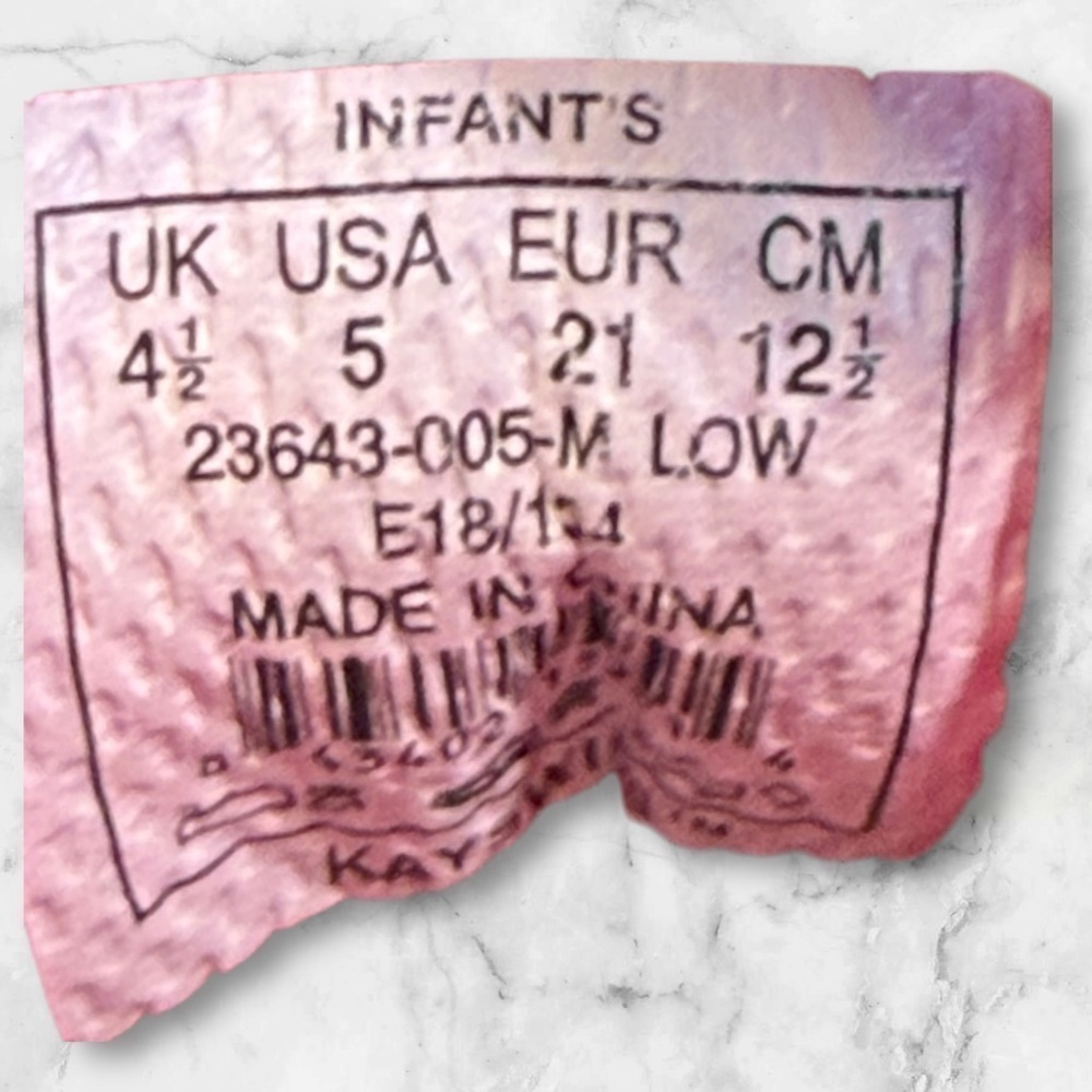 Baby K-Swiss sneakers size 5 - Picture 7 of 8